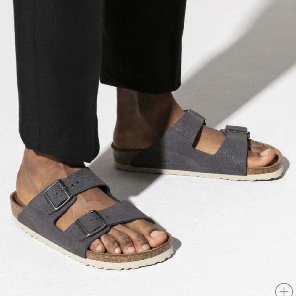 NWB Birkenstock Arizona Nubuck leather sandals - Picture 1 of 11
